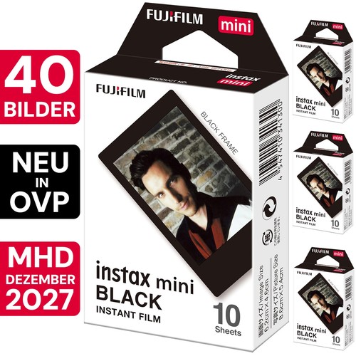 Fujifilm instax mini black - fujifilm,