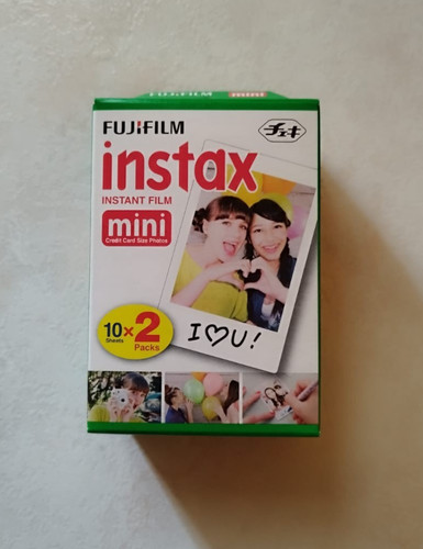Fuji instax mini film - instax, white